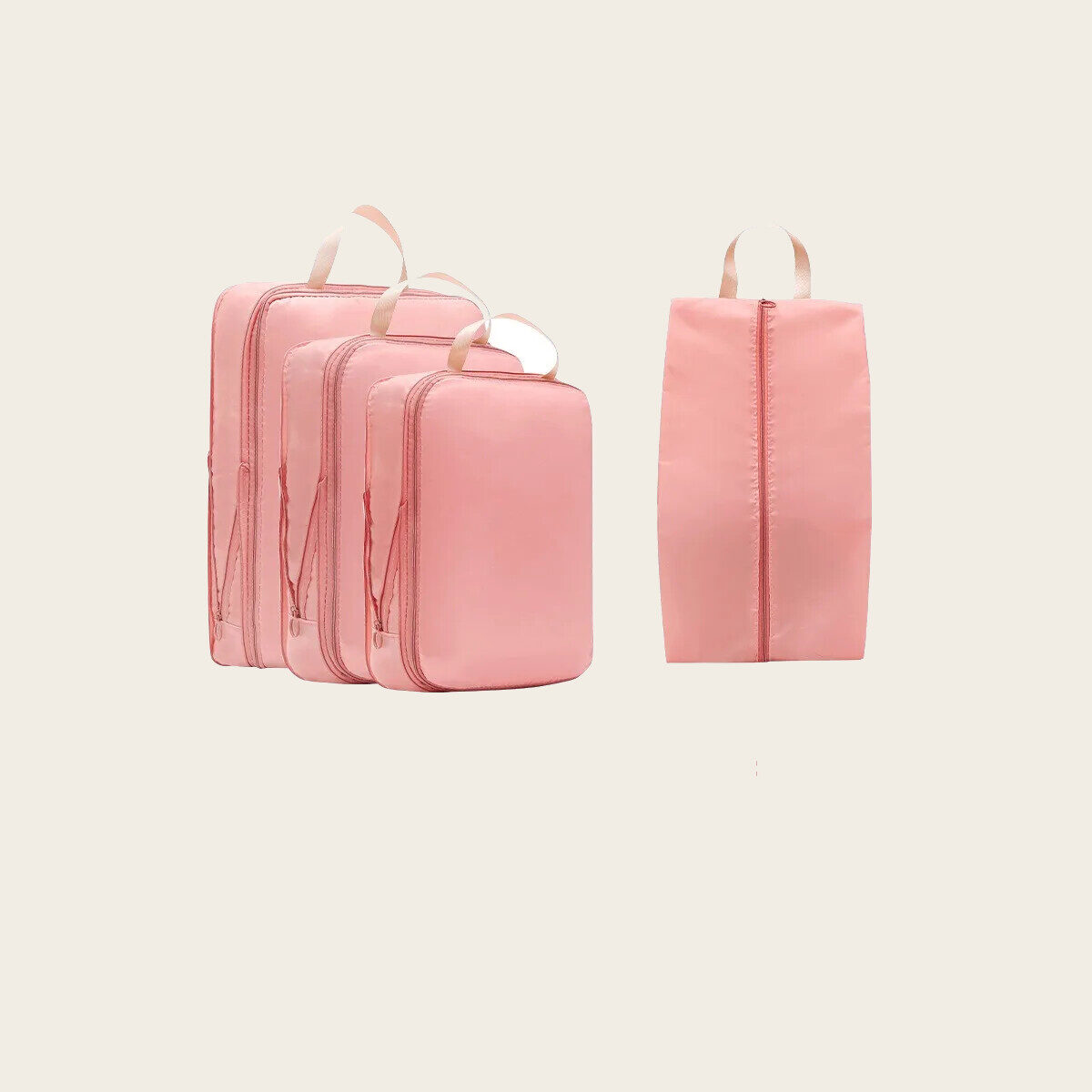Das Packwürfel-Set in Rosé